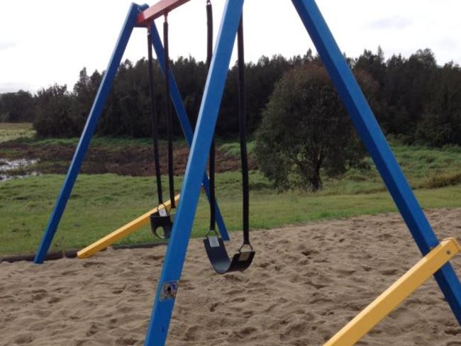 Playground damage in Melbourne: Picture: Snap Send Solve