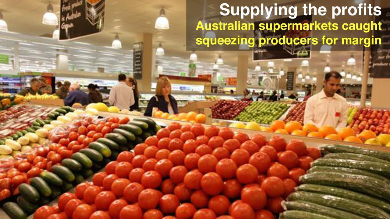 Are supermarkets profiting at the expense of producers? | news.com.au ...