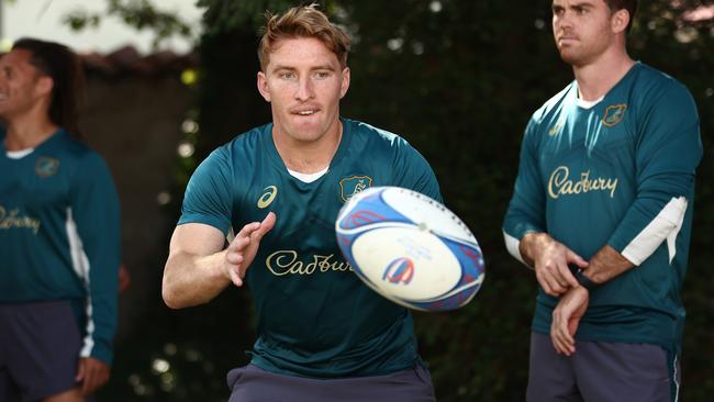 Tate McDermott has pleaded for more patience from Wallabies fans. Picture: Getty Images