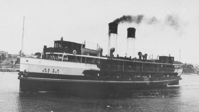 The ferry Dee Why. Photo Northern Beaches Library