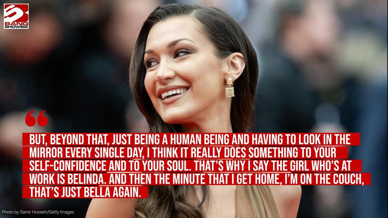 Bella Hadid leaned on her alter ego 'for a very long time'