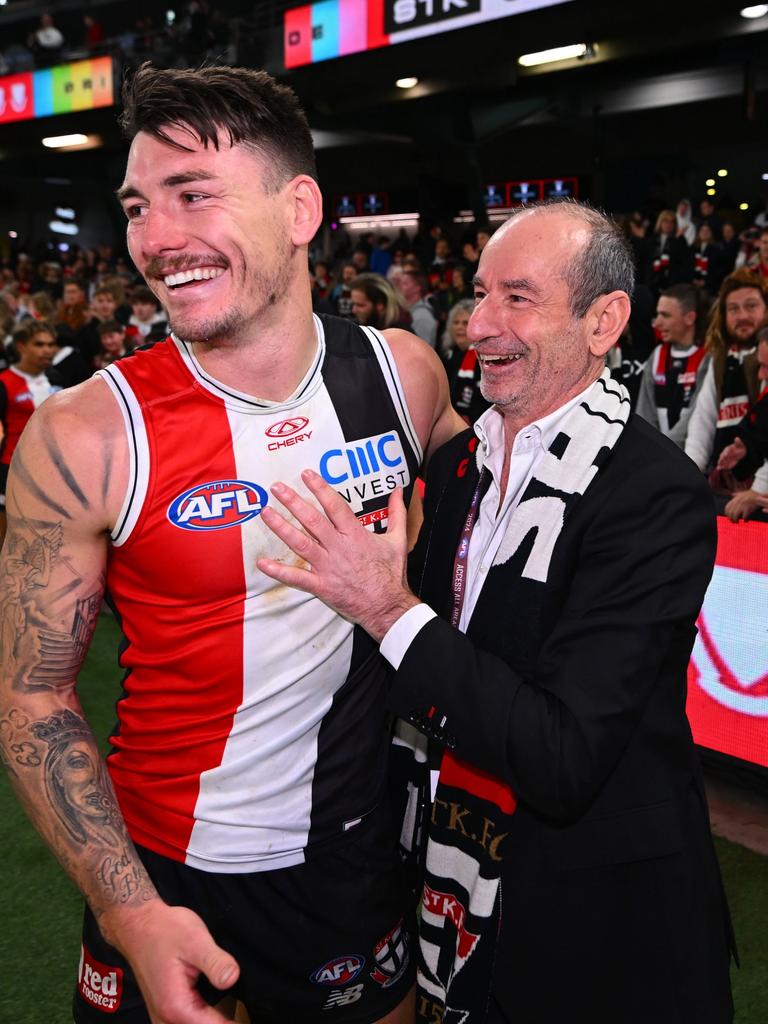 St Kilda told Josh Battle not to attend its best and fairest. Picture: Morgan Hancock/AFL Photos/via Getty Images