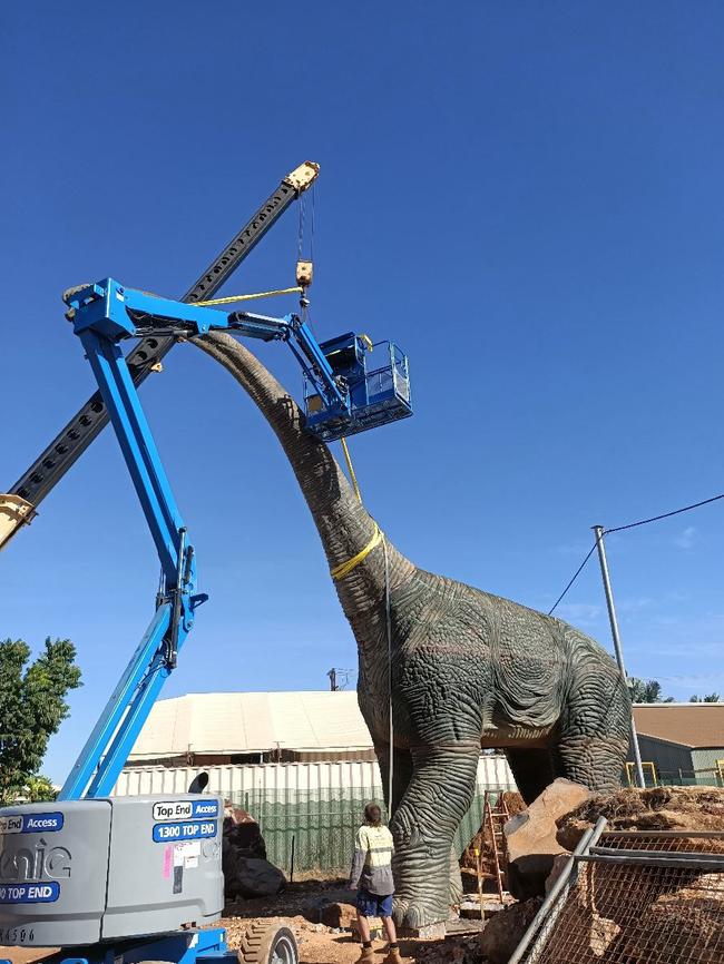 Supplied Editorial Big Kev has moved into his new home at Bunnings Palmerston. Picture: Supplied