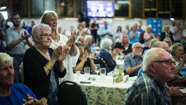 Liberal supporters at the party’s election night function. NCA NewsWire / Tony McDonough