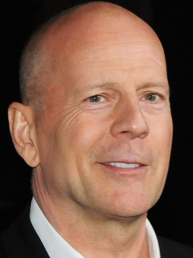 Actor Bruce Willis is always on hand when there’s a disaster. Photo: Joshua Blanchard/FilmMagic