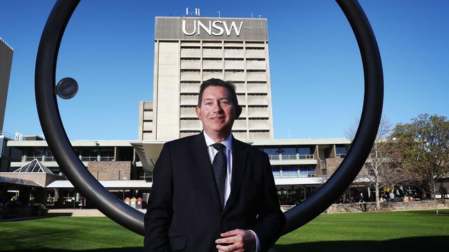 University of NSW vice-chancellor Ian Jacobs. Picture: John Feder.