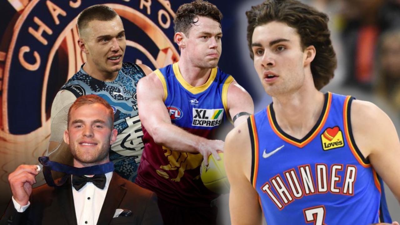 Josh Giddey has teamed up with a trio of AFL Brownlow medallists.