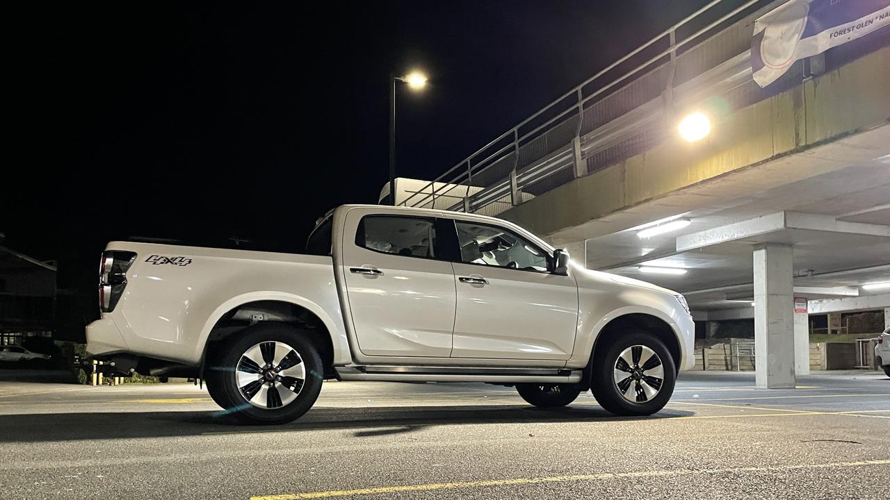 The 2022 model Isuzu D-Max LS-U Crew Cab Ute.