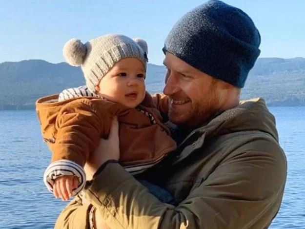 Prince Harry and Archie pictured in Canada, the country that will soon be their new home. Picture: Instagram