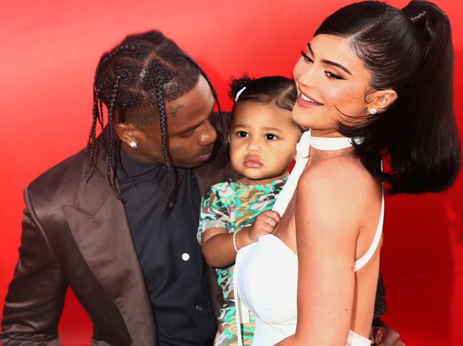 Travis Scott and Kylie Jenner are currently split. The pair share two children. Picture: Tommaso Boddi/Getty Images for Netflix