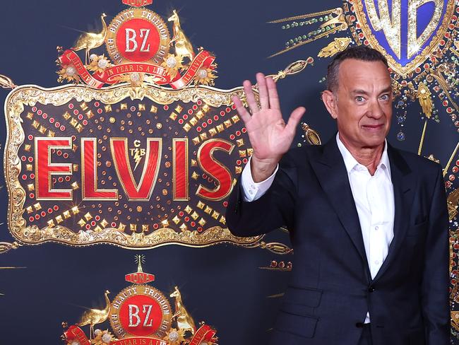 Tom Hanks attends the Australian premiere of ELVIS at Event Cinemas Pacific Fair. Photo: Chris Hyde/Getty Images