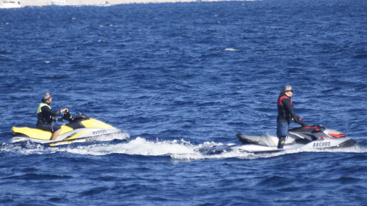 Baby humpback whales at mercy of callous jetskiers on Gold Coast ...