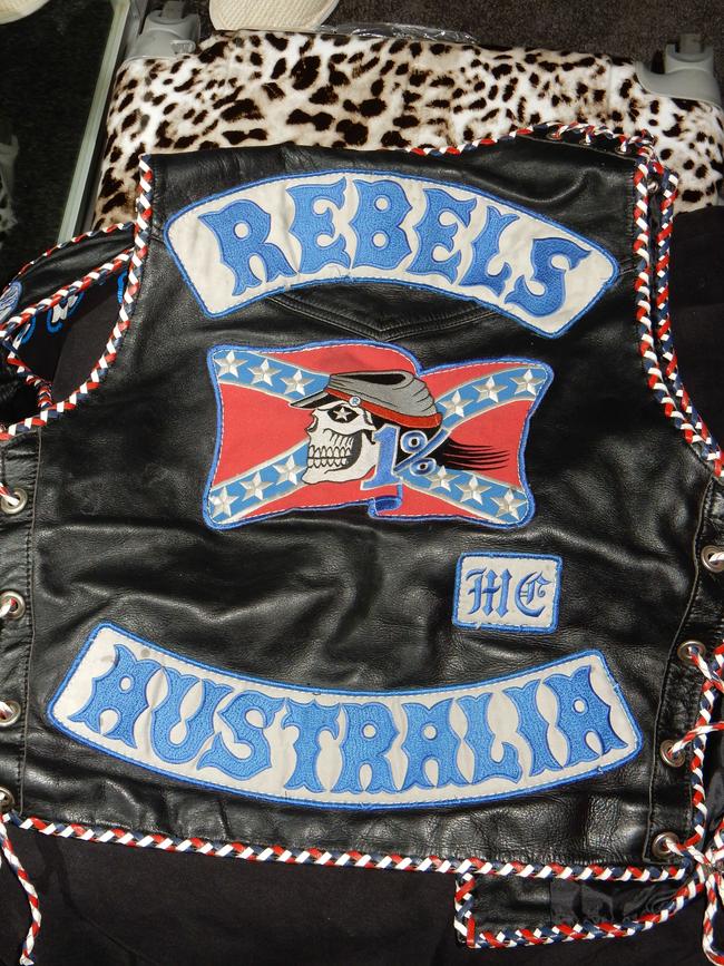 Rebels bikie vest seized in raids on clubhouse across Tasmania