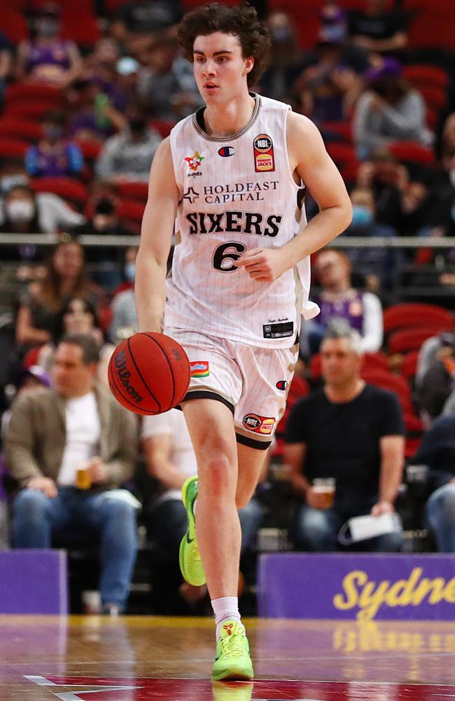 Josh Giddey played in the NBL before being drafted to the NBA. Picture: Getty Images