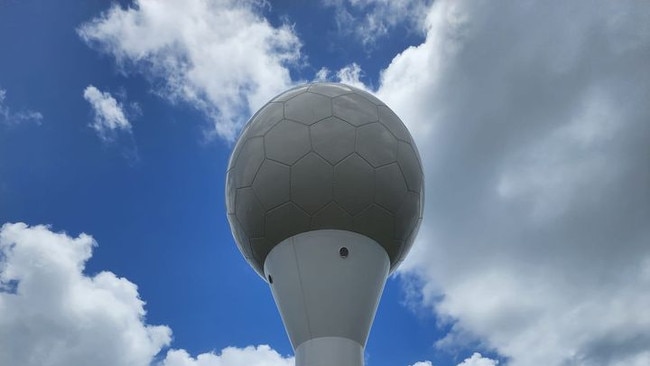 A newly built weather radar is offline as a cyclone threatens Queensland’s coast, after its completion date was criticised ahead of Tropical Cyclone Jasper.