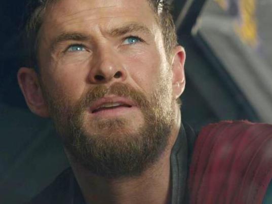 Chris Hemsworth in Thor: Ragnarok.