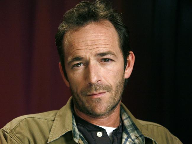 Luke Perry got his big break on Beverly Hills 90210. Picture: AP