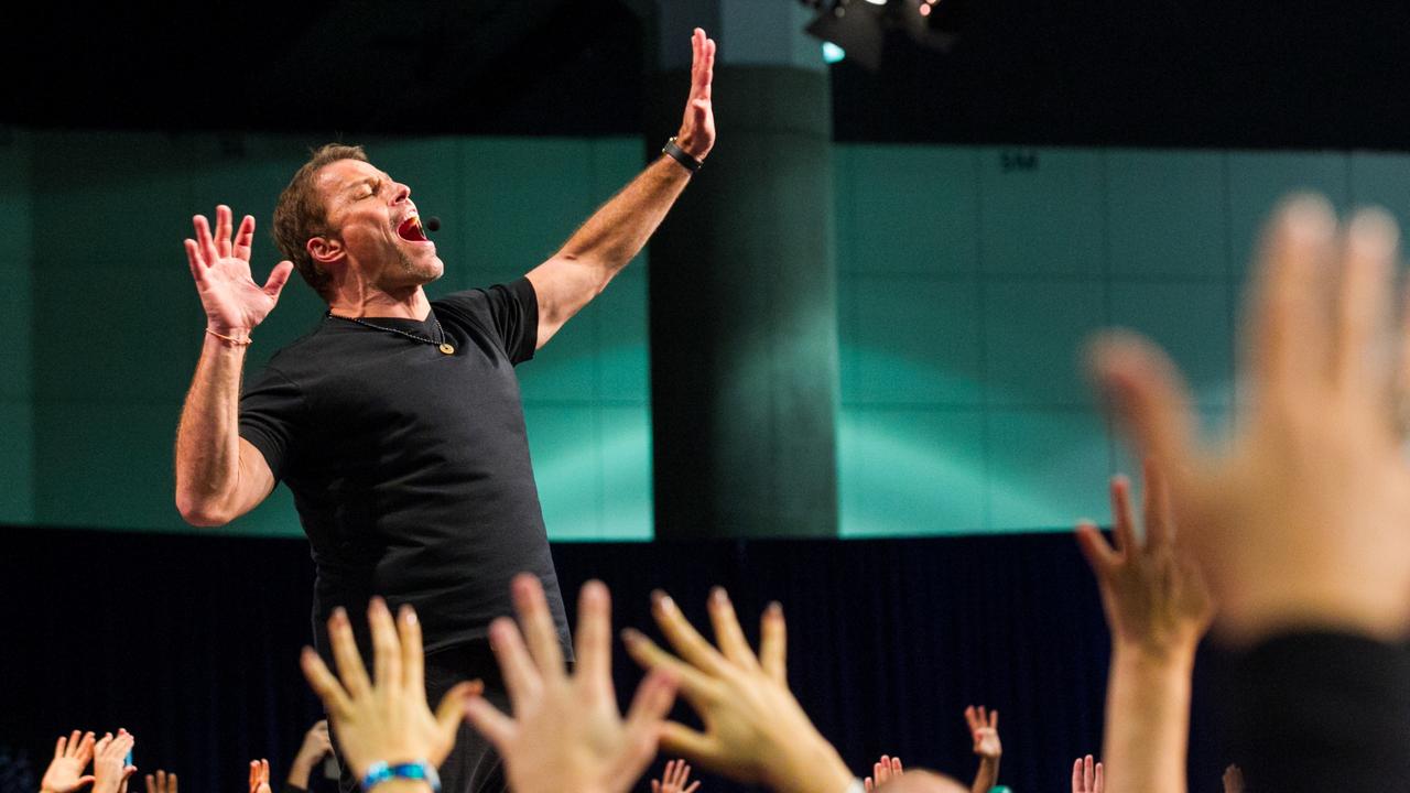 Australians want their money back on Tony Robbins tickets they purchased three years ago. Picture: Supplied