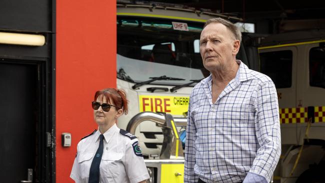 Gregory John McGannon pictured at Cherry Gardens Fire Station. Picture: File