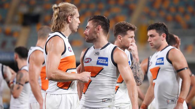 Experts are concerned at the Giants seemingly lack of game style. Picture: Michael Willson/AFL Photos