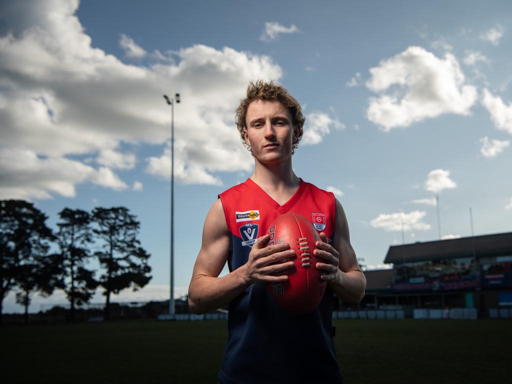 Portarlington 18s full forward Jesse Hunter. Picture: Brad Fleet