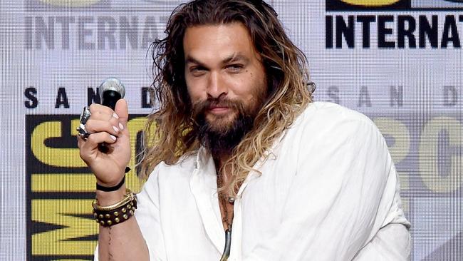 Jason Momoa would be ‘choppered in’ to the fete. Photo: Kevin Winter/Getty Images/AFP