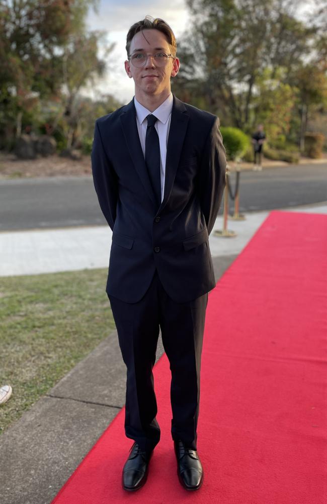 Nick Head at Cooloola Christian College's 2024 student formal on Thursday October 3, 2024.