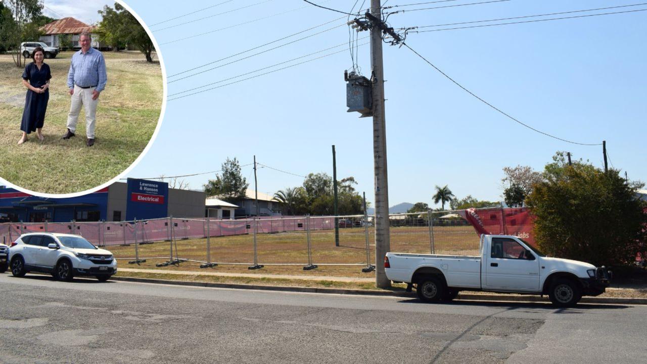 A home on this site has now been removed to make way for the neighbourhood centre to be built.