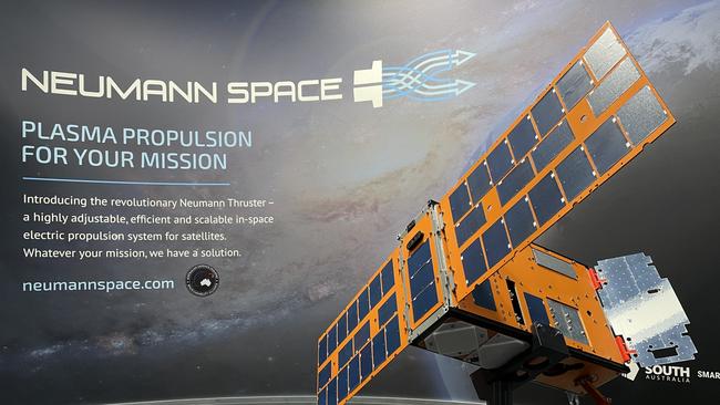 The SPIRIT satellite, featuring Neumann Space’s electric propulsion system. Picture: supplied