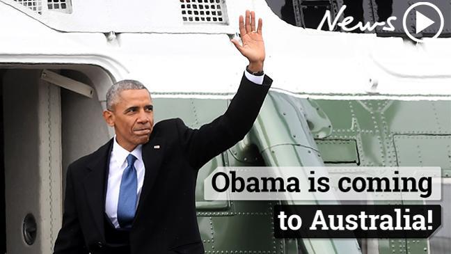 Obama is coming to Australia!