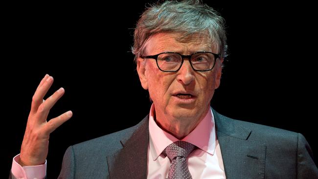 Microsoft founder Bill Gates. Picture: AFP