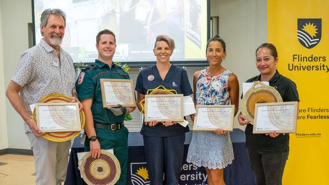 2022 Rural and Remote Health NT Supervisor Recognition Awards recipients, including 'Outstanding Regional Supervisor' Jacinda Roberts.