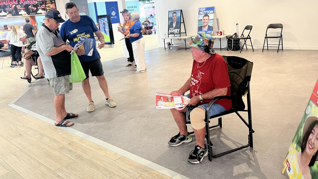 Early voters have their say at the Bay Plaza on October 16 for the 2024 State Election.