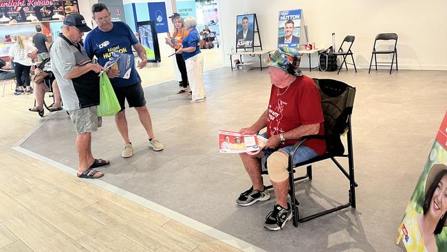 Early voters have their say at the Bay Plaza on October 16 for the 2024 State Election.