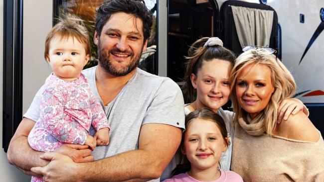 The Fevola family is part of the new Channel 7 series <i>My Road to Adventure</i>.