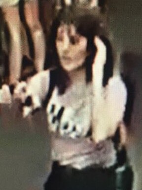 CCTV footage of Aya Masarwe. Picture: Supplied.