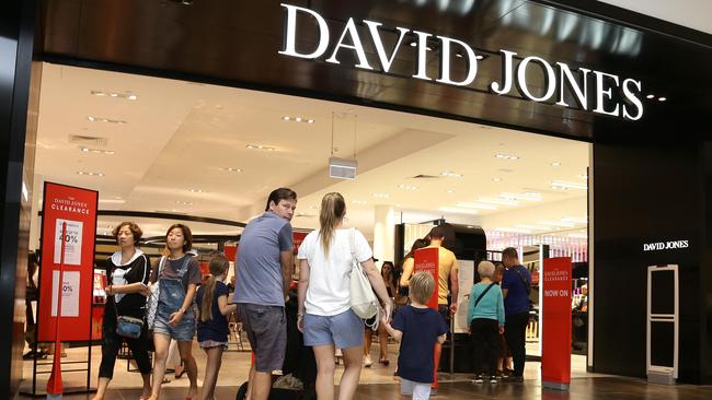 Shoppers at the Boxing Day sales at Pacific Fair in Broadbeach. Picture: Tertius Pickard.