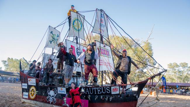 Alice Springs' iconic Henley on Todd Regatta. Picture: Supplied