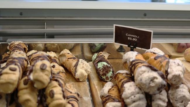 Cannoli even deal with this. Picture: Lavezzi Gelateria