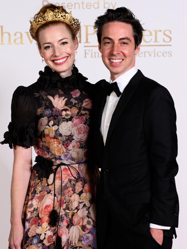 Emma Watkins and Oliver Brian. Picture: Getty Images