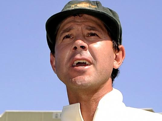 10/03/2009 SPORT: Australia v South Africa in the second test at Kingsmead Stadium in Durban - Day 5 - A happy Ricky Ponting after the win