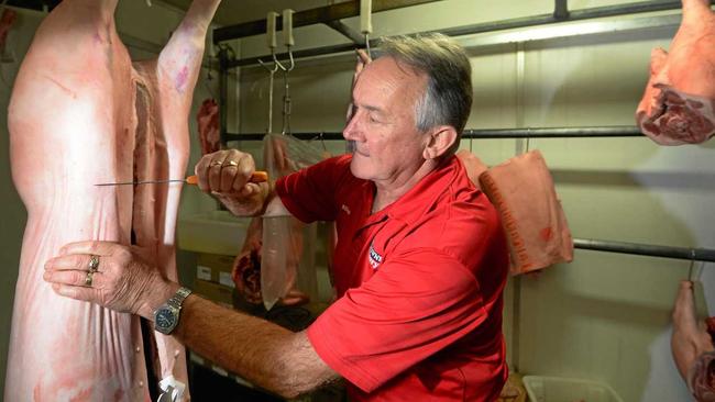 Kev Brown's Butcher is celebrating 30 years in business. Picture: Chris Ison ROK120418cbutcher3