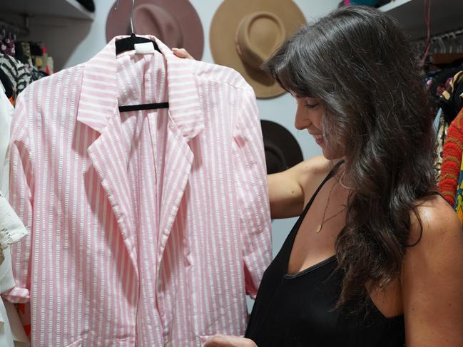 Vintage blazer made in the USA. Picture: Katrina Lezaic