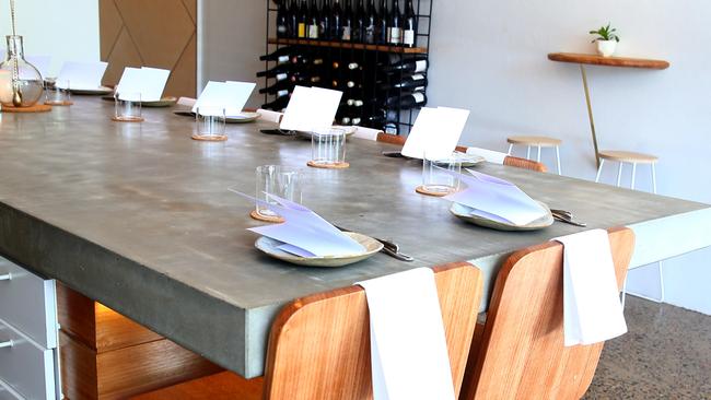 A max of 14 people can dine at Fleet.