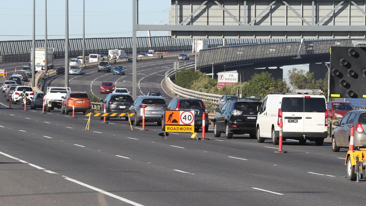 melbourne-road-closures-west-gate-bridge-traffic-report-herald-sun