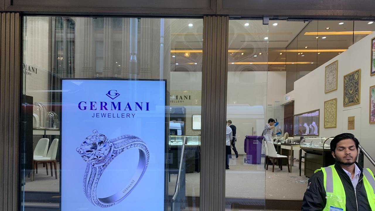 Germani Jewellery in Sydney was allegedly robbed in January. Picture: Supplied