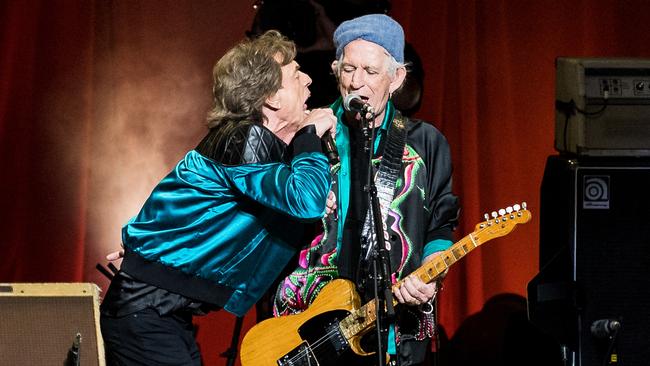 Jagger and Richards performing in Florida in 2021. Picture: WireImage