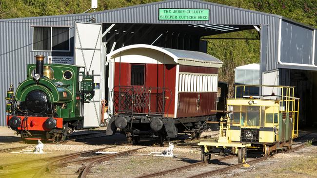 The Atherton-Herberton Historic Railway group has many enthusiastic and talented members who restore trains of all kinds. Picture: Gregg Maxwell