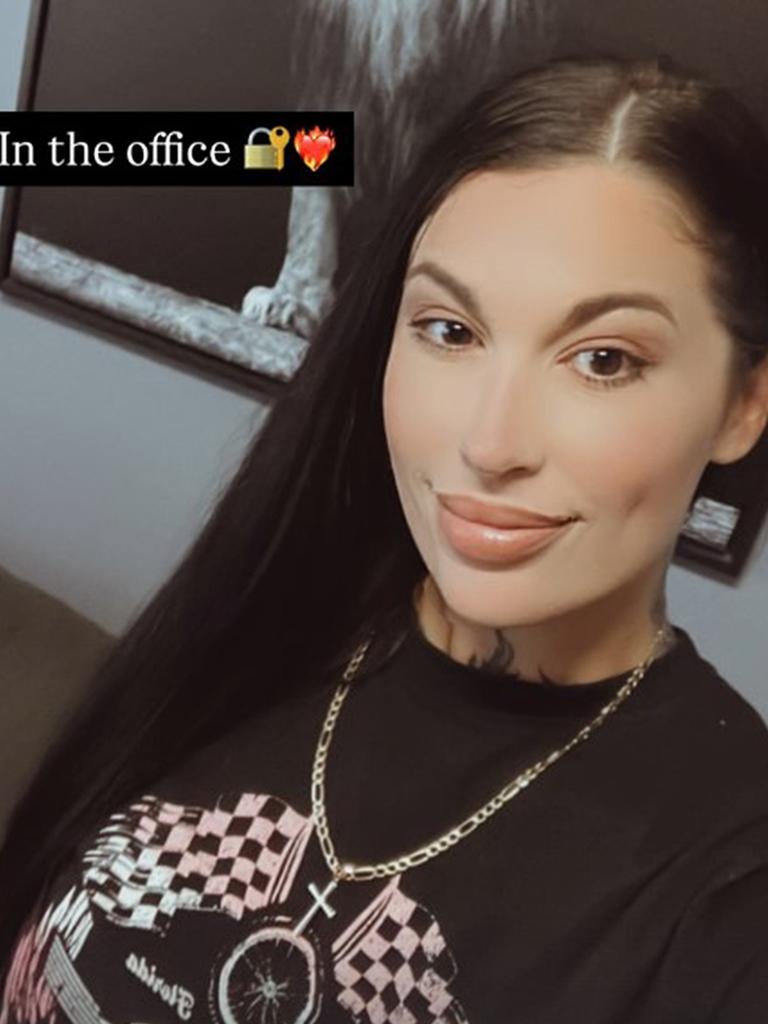 Flanigan frequently shared selfies and motivational messages on her social media. Picture: Instagram.