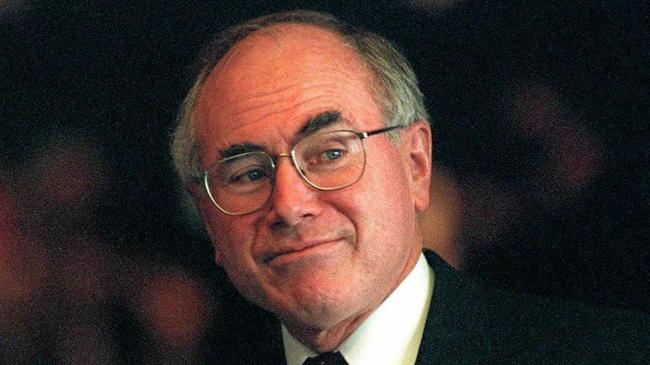 Former Prime Minister John Howard has been proclaiming the ideal of the Liberals as a broad church, tolerant of a wide range of views, but the public just isn't seeing this in practice, says Colin Claridge. Picture: ANTHONY WEATE